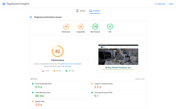 before-desktop-pagespeed-above-fold