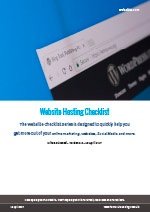 Webalite Website Hosting Checklist